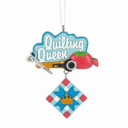 Item 261222 Quilting Queen Ornament