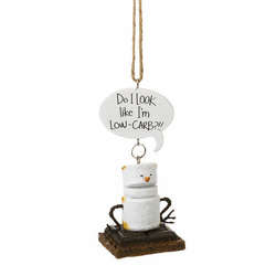 Item 261298 Toasted Low Carbs S'mores Ornament