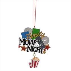 Item 261324 Family Movie Night Ornament