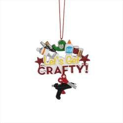 Item 261332 Let's Get Crafty Ornament