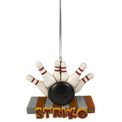 Item 261351 Strike Bowling Ornament