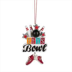 Item 261436 Let's Bowl Ornament