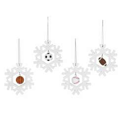 Item 261519 thumbnail Snowflake Sport Ornament