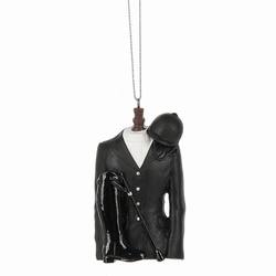 Item 261693 Black Equestrian Jacket Ornament