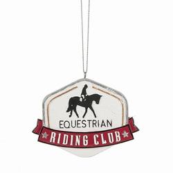 Item 261715 Horse Riding Club Ornament