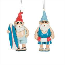 Item 261761 Beach Gnome Ornament