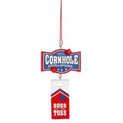 Item 261894 Cornhole Ornament Boss Of The Toss