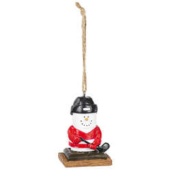 Item 261946 S'mores Hockey Player Ornament
