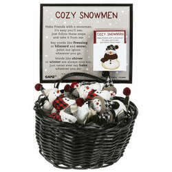 Item 262006 Cozy Snowman Charm