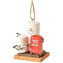 Item 262145 S'mores Letters To Santa Ornament