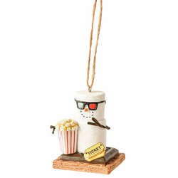 Item 262151 thumbnail S'mores Movie Buff Ticket Ornament