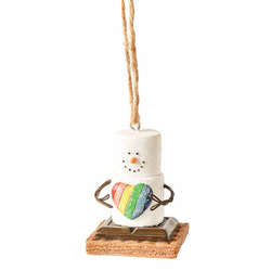 Multicolor Ganz MX179707 S'Mores Graham Cracker Truck Decorative Hanging Ornament 3 Inches Height
