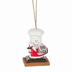 Item 262237 S'mores Gingerbread House Ornament