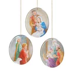 Item 262578 Nativity Disc Ornament