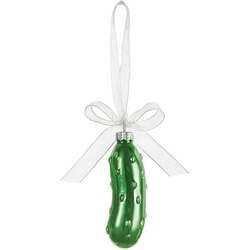Item 262594 Pickle Ornament In Gift Box Glass