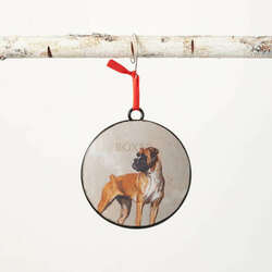 Item 273009 Boxer Dog Ornament