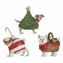 Item 281099 Dog Ornament