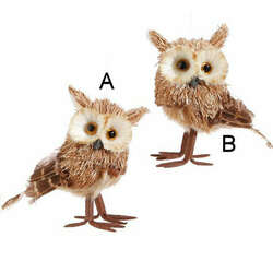Item 281132 Brown/Tan Owl Ornament