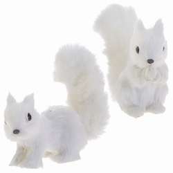 Item 281134 White Squirrel Ornament