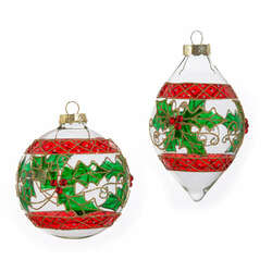 Item 281140 thumbnail Holly Ornament