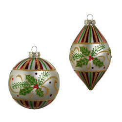 Item 281489 Holly Leaf Ornament