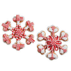 Item 281503 thumbnail Peppermint Snowflake Ornament