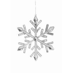 Item 281643 Silver Snowflake Ornament