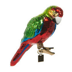 Item 281768 thumbnail Macaw Parrot Clip On Ornament