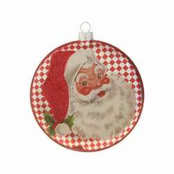 Item 281919 Santa Disc Ornament