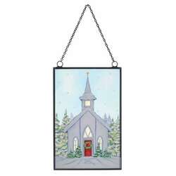 Item 281930 thumbnail Winters Grace Rectangle Ornament