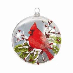 Item 281987 Cardinal Disc Ornament