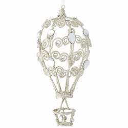 Item 282016 Jewel Hot Air Balloon Ornament