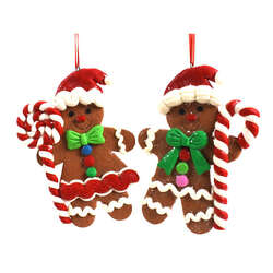 Item 282074 thumbnail Multicolor Gingerbread Man Ornament