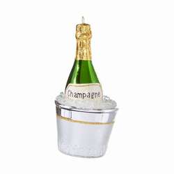 Item 282082 Champagne Bucket Ornament