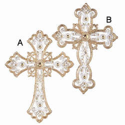 Item 282089 Jeweled Cross Ornament