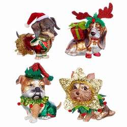 Item 282097 Christmas Dog Ornament