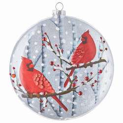 Item 282113 Cardinal Disc Ornament