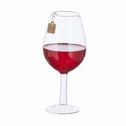 Item 282128 Red Wine Wishes Ornament