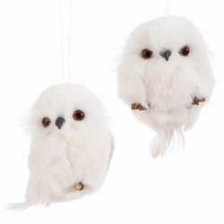 Item 282146 White Owl Ornament