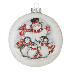 Item 282218 Winter Friends Ball Ornament