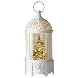 Item 282289 Christmas Tree Water Birdcage Lantern