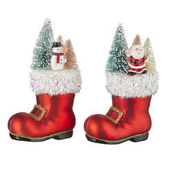 Item 282375 Santa's Boot Ornament