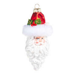 Item 282453 Santa Head Ornament