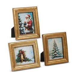 Item 282494 thumbnail Traditional Winter Holiday Scene Framed Art