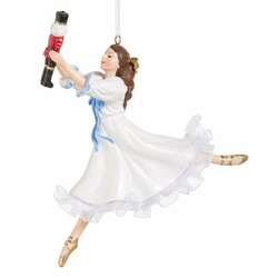 Item 282498 thumbnail Clara With Nutcracker Ornament