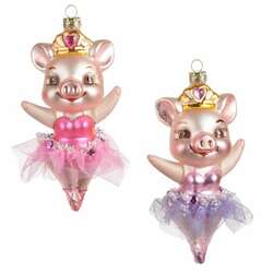 Item 282499 thumbnail Pig Ballerina Ornament