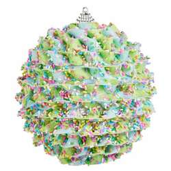 Thumbnail Blue Sprinkle Ball Ornament