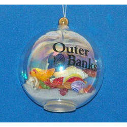 Item 284005 Outer Banks Beach Bubble Ornament