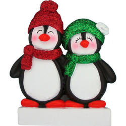 Item 289308 Penguin Family of 2 Ornament