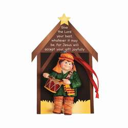 Item 291026 Little Drummer Boy Christmas Ornament